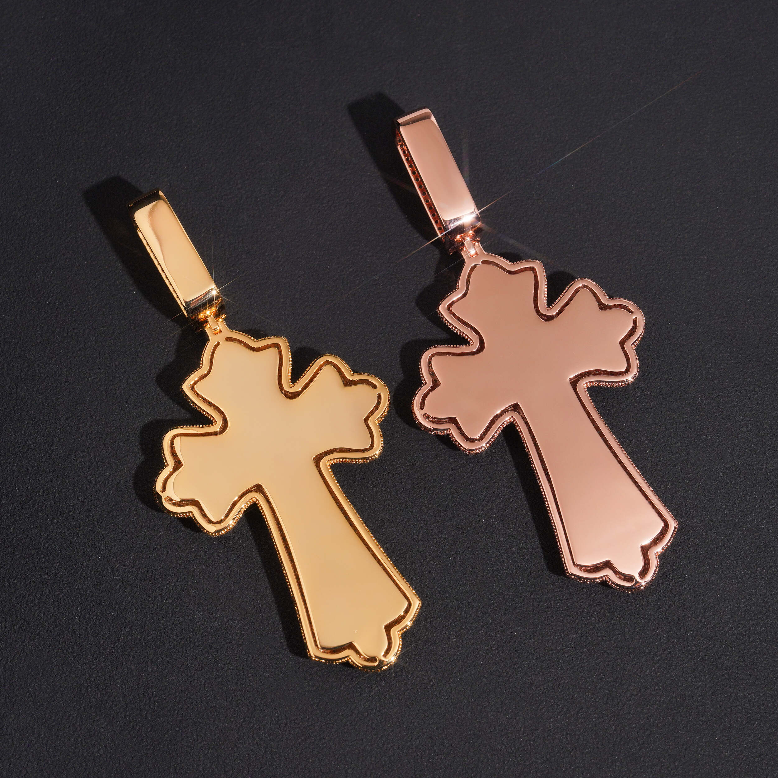 Large Size Cross Pendant Iced Out Men Jewelry Cross Charm