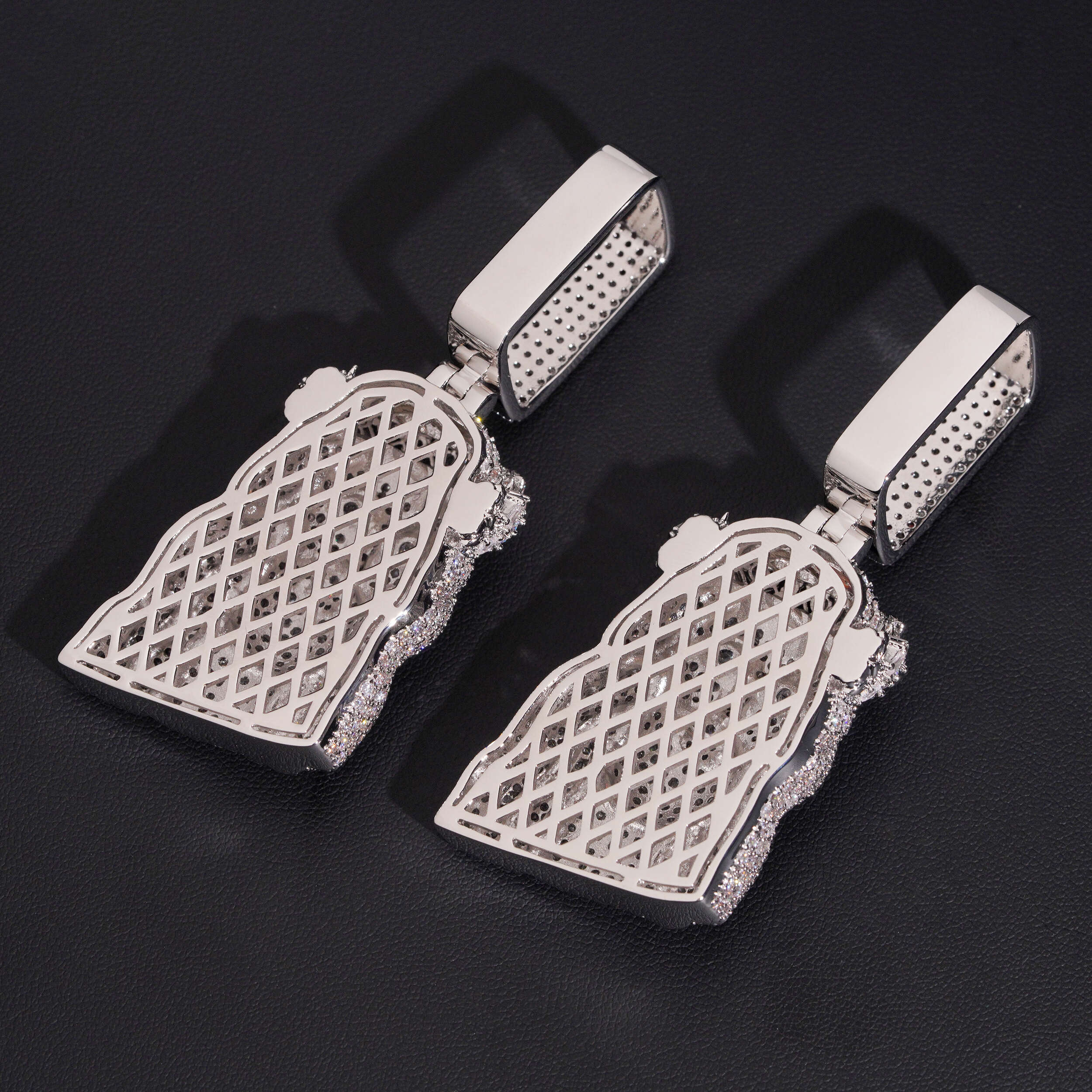 Iced Out Cz Jesus Pendant For Men
