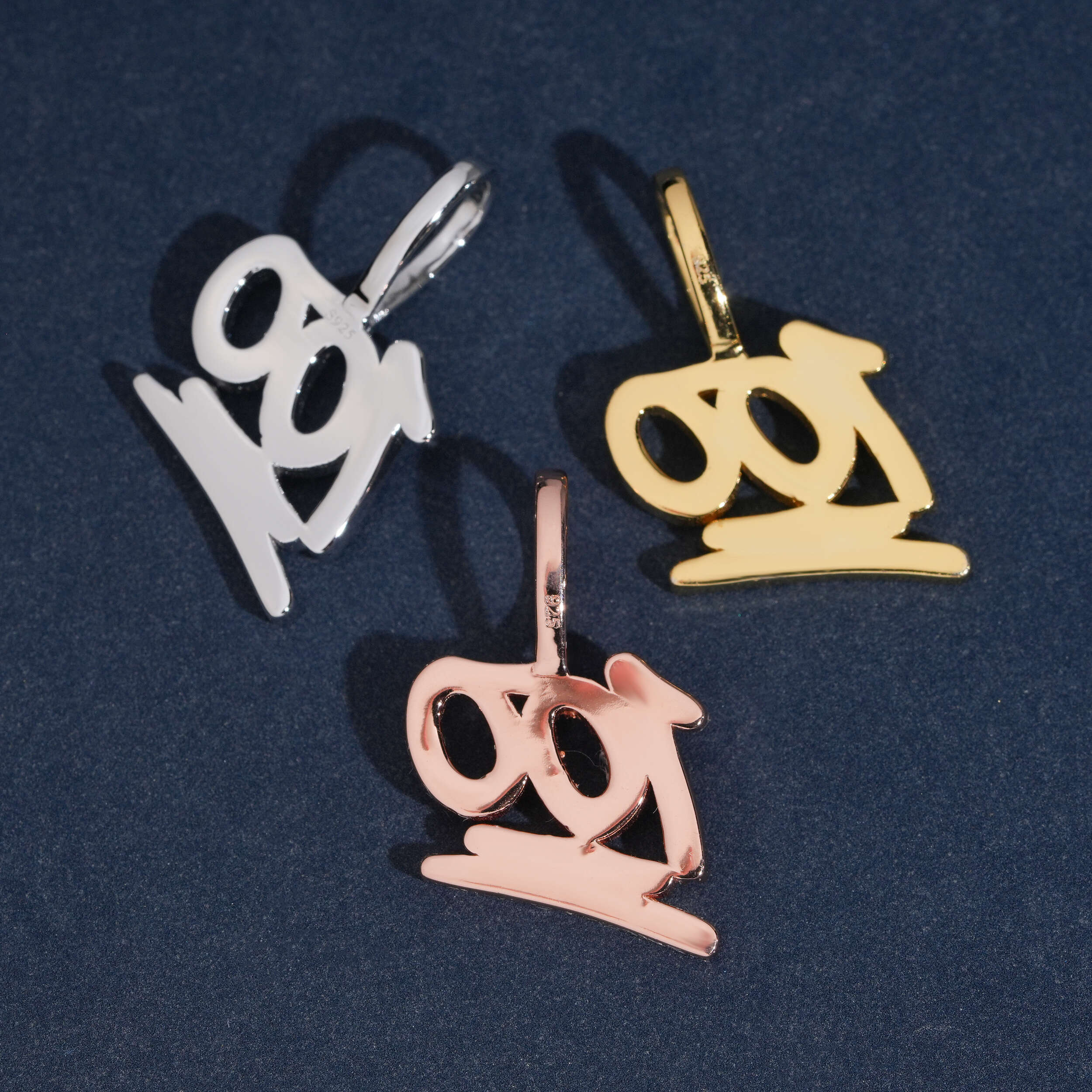 Cubic Zircnoia 100 Score Iced Out Pendant For Unisex