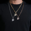 Cubic Zircnoia 100 Score Iced Out Pendant For Unisex