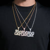 Baguette Cut Diamond Cz Hip Hop Pendant 100 Score
