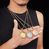 Popular Design Circle Photo Picture Memory Pendant