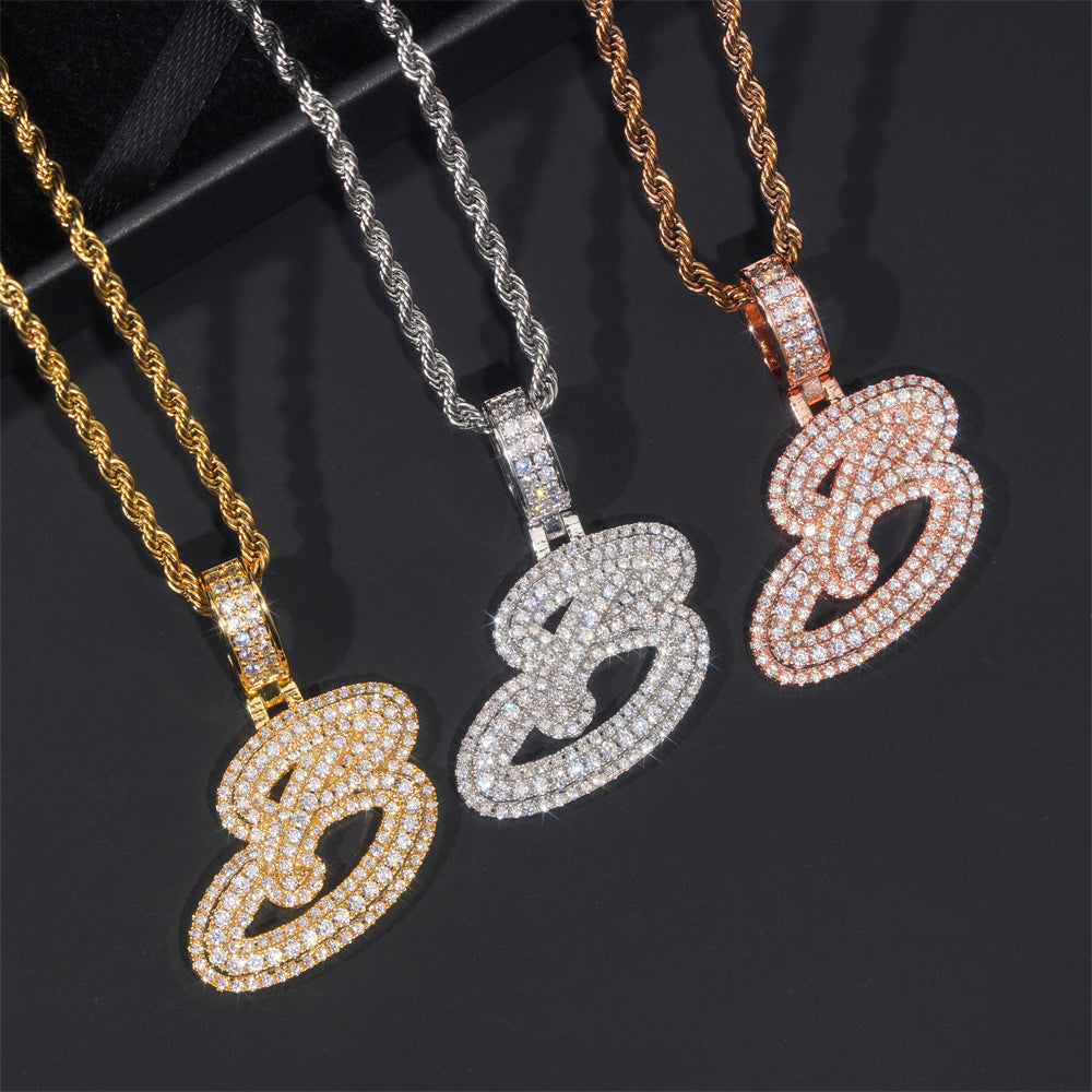 Hot Sell Single Letter Initial B Pendant